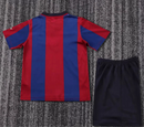 CAMISETA BARCELONA I 98/99 CONJUNTO INFANTIL (RETRO)