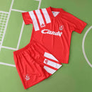 CAMISETA LIVERPOOL I 1992 RETRO CONJUNTO INFANTIL