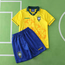 CAMISETA BRASIL I 94 CONJUNTO INFANTIL (RETRO)