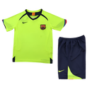 CAMISETA BARCELONA II 05/06 CONJUNTO INFANTIL (RETRO)