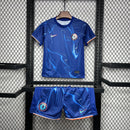 Camiseta Chelsea I 24/25 conjunto infantil azul - Camiseta - Chelsea - 24/25 - Conjunto infantil - Azul - Fútbol - Equipamiento deportivo - Niños - Estilo.
