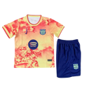 BARCELONA NARANJA 25/26 CONJUNTO INFANTIL