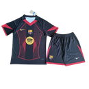 BARCELONA NEGRA Y ROJA 25/26 CONJUNTO INFANTIL