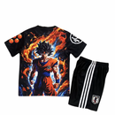 CAMISETA JAPÓN ANIME DBZ XX 25/26 CONJUNTO INFANTIL
