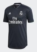 CAMISETA REAL MADRID II 18/19 NEGRA HOMBRE (RETRO)