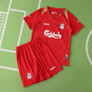 CAMISETA LIVERPOOL I 05/06 RETRO CONJUNTO INFANTIL