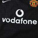 CAMISETA MANCHESTER UNITED NEGRA III 03/04 CONJUNTO INFANTIL (RETRO)