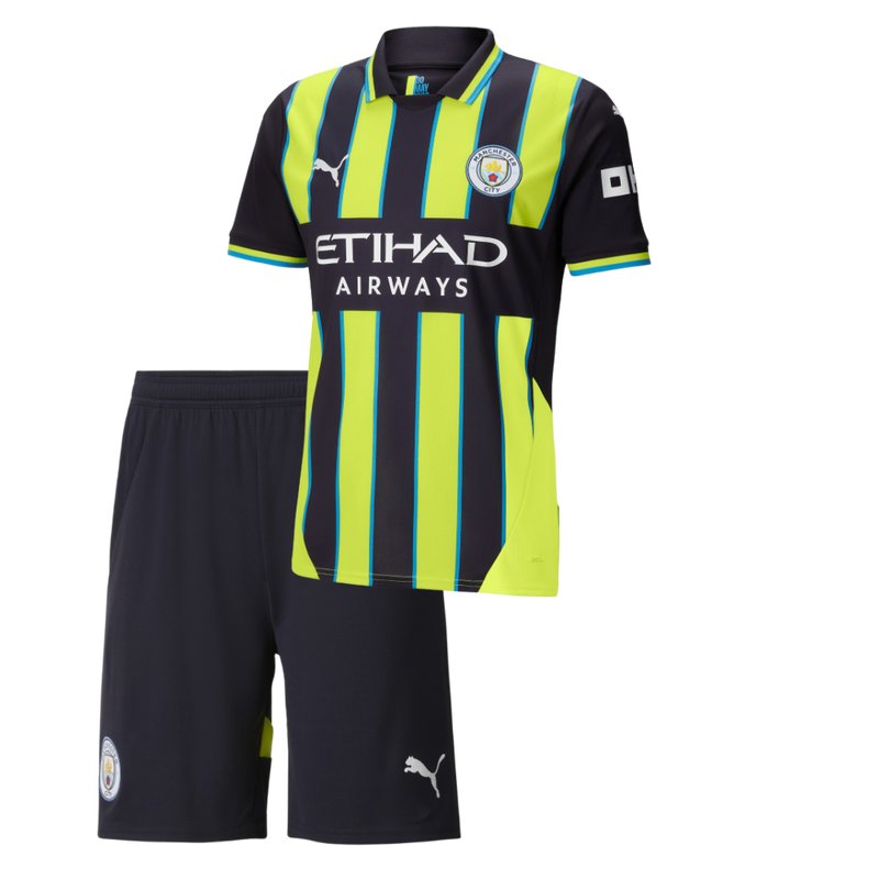 CAMISETA MANCHESTER CITY II 24/25 CONJUNTO INFANTIL