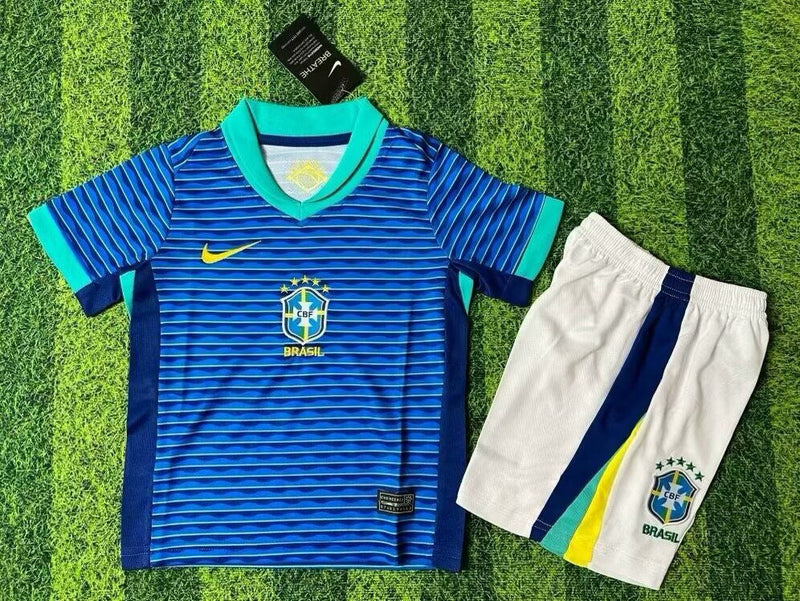 CAMISETA BRASIL II COPA AMÉRICA 2024 CONJUNTO INFANTIL