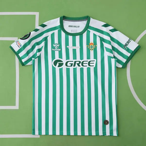 REAL BETIS I 24/25 CON PATROCINIO FINAL CONFERENCE LEAGUE HOMBRE