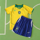 CAMISETA BRASIL I 2004 CONJUNTO INFANTIL (RETRO)