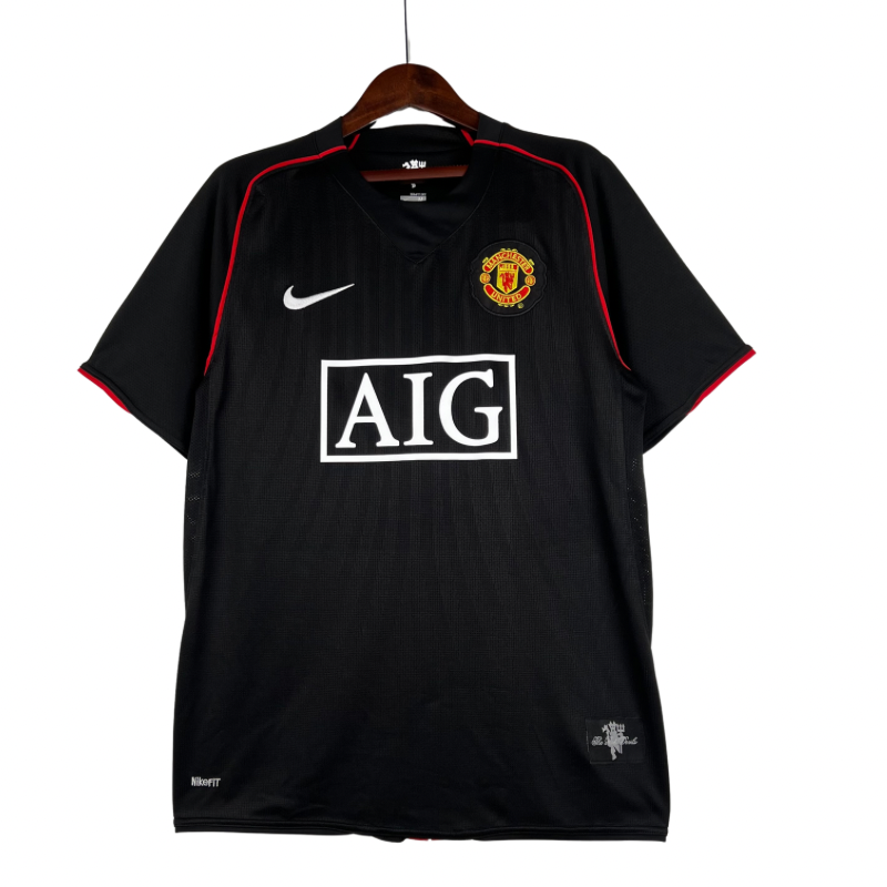 MANCHESTER UNITED II 07/08 NEGRA HOMBRE (RETRO)