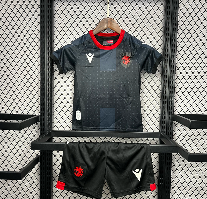 CAMISETA GEORGIA II EURO 2024 CONJUNTO INFANTIL