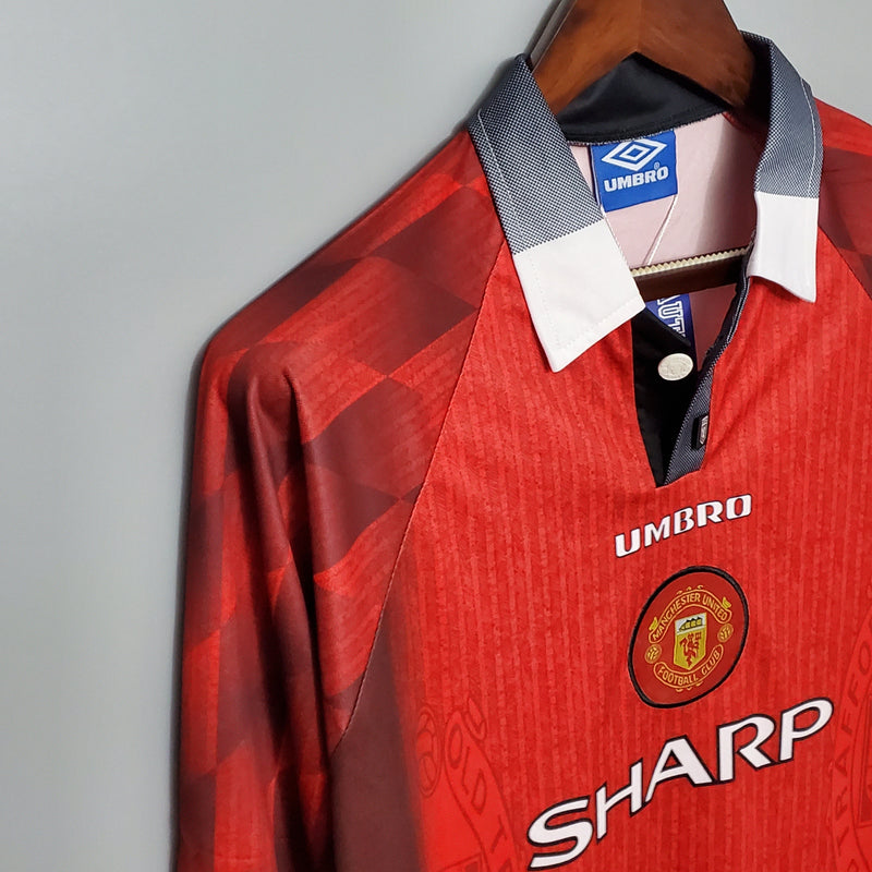 MANCHESTER UNITED I 1996 HOMBRE (RETRO) MANGA LARGA