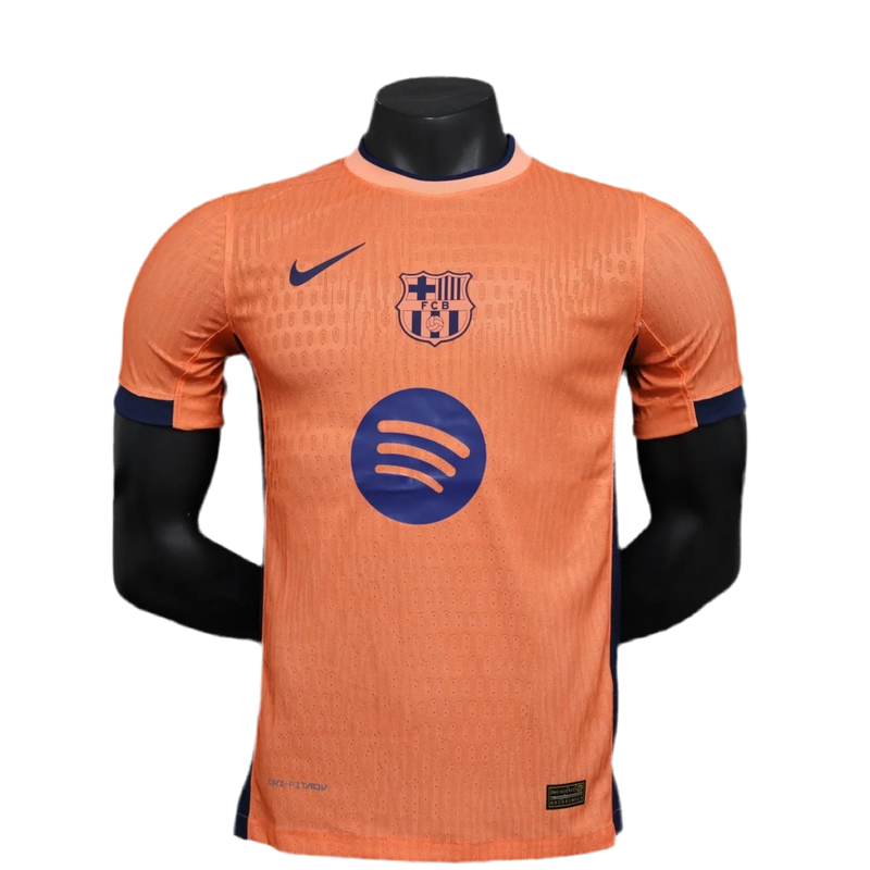 BARCELONA NARANJA 24/25 HOMBRE VERSIÓN JUGADOR