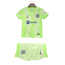 Conjunto infantil Barcelona verde 2024/25 - Verde - Infantil - Barcelona - Temporada 2024-2025 - Fútbol - Equipamiento deportivo - Niños - Estilo.