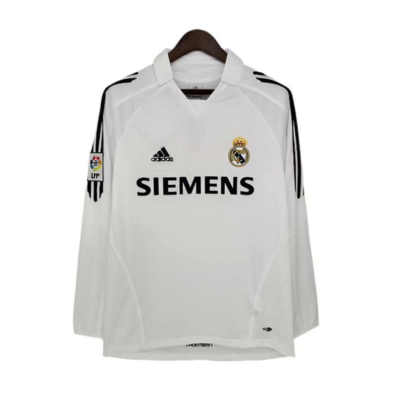 CAMISETA REAL MADRID 05/06 HOMBRE (RETRO) MANGA LARGA