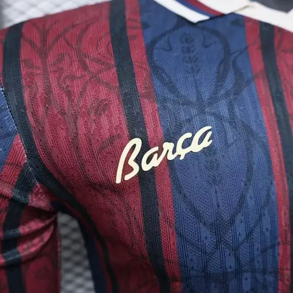 BARCELONA 125Th 25-26 VERSIÓN JUGADOR MANGA LARGA HOMBRE