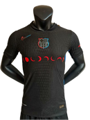 BARCELONA II COLDPLAY NEGRA 24/25 HOMBRE VERSIÓN JUGADOR