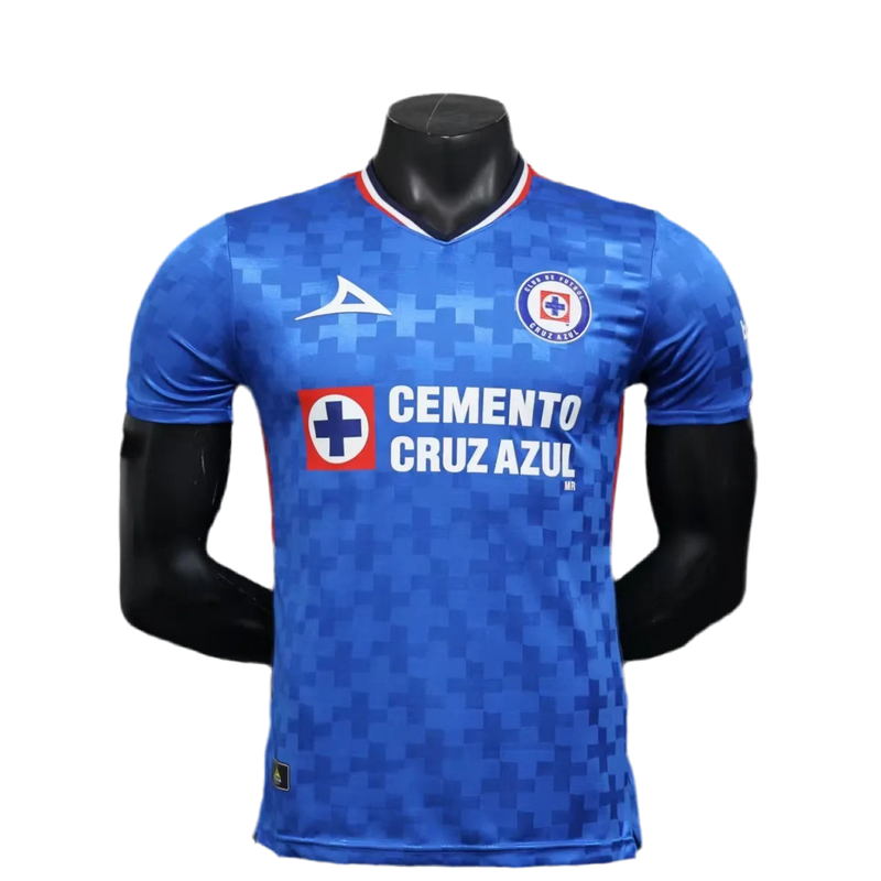CAMISETA CRUZ AZUL I 25/26 HOMBRE VERSIÓN JUGADOR