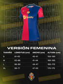 CAMISETA BARCELONA II NEGRA 24/25 MUJER
