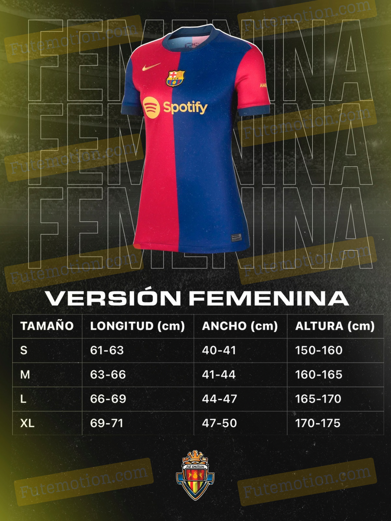 CAMISETA BARCELONA II NEGRA 24/25 MUJER