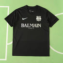 CAMISETA BARCELONA EDICIÓN LIMITADA BALMAIN PARIS BLACK 24/25 HOMBRE
