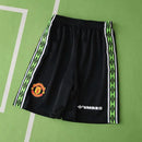 CAMISETA MANCHESTER UNITED NEGRA III 98/99 CONJUNTO INFANTIL (RETRO)
