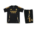 REAL MADRID BLACK 24/25 CONJUNTO INFANTIL
