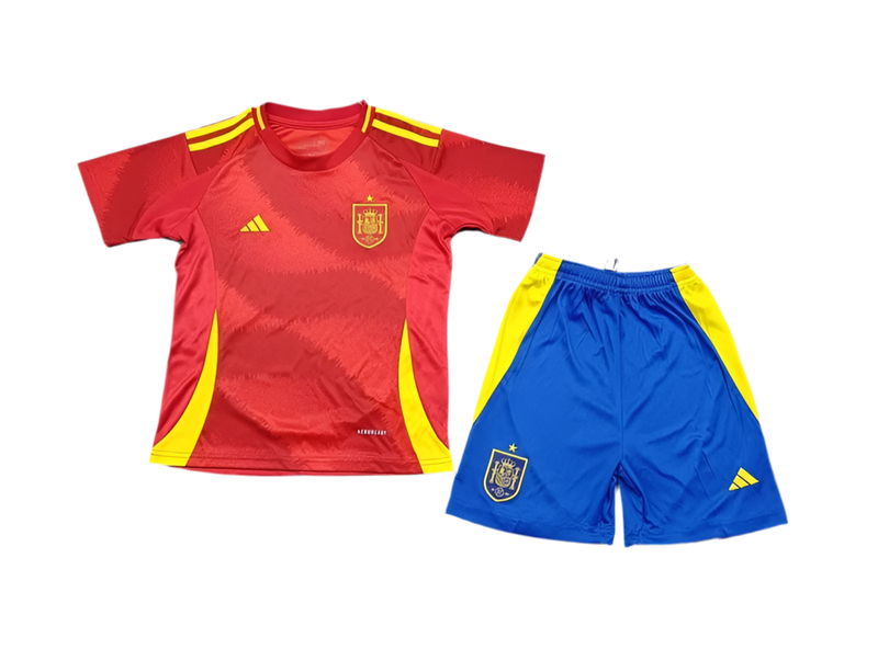 CAMISETA ESPAÑA I EURO 2024 CONJUNTO INFANTIL