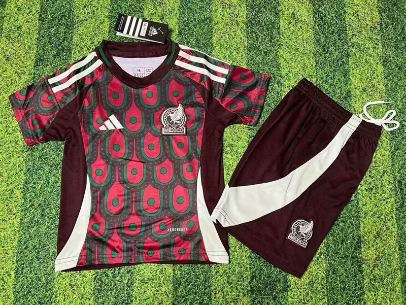 CAMISETA MEXICO I 2024 CONJUNTO INFANTIL