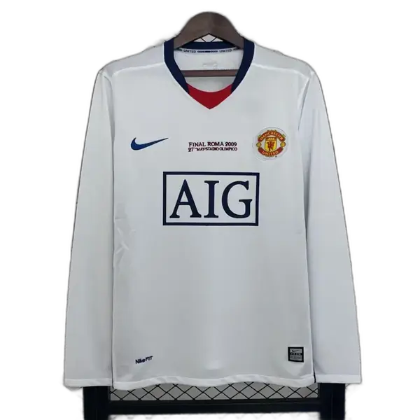 MANCHESTER UNITED II EDICIÓN CHAMPIONS LEAGUE RETRO HOMBRE MANGA LARGA