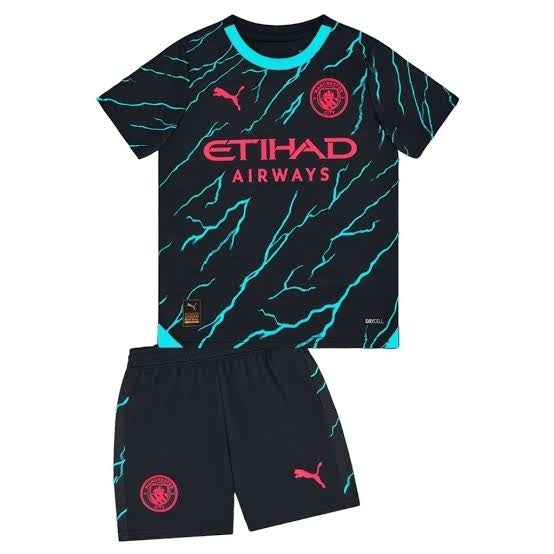 CAMISETA MANCHESTER CITY III 23/24 CONJUNTO INFANTIL