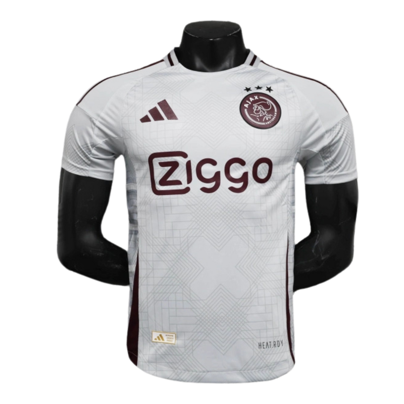 Ajax-Camiseta-I-24-25-Hombre-Jugador-Blanca-Fútbol-Equipación-Uniforme-Temporada-Clásico-Deportivo-Calidad-Estilo 

