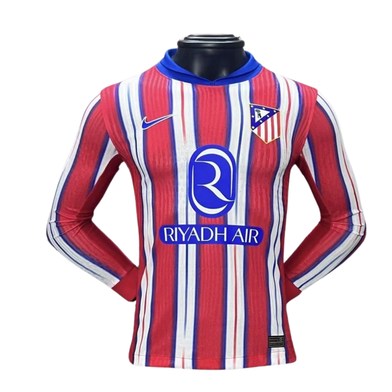 Atlético de Madrid I 24/25 hombre manga larga versión jugador - Atlético de Madrid - 24/25 - Hombre - Manga larga - Versión jugador - Fútbol - Equipamiento deportivo - Estilo.