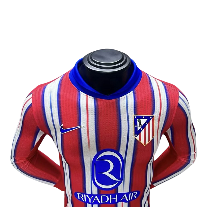 Atlético de Madrid I 24/25 hombre manga larga versión jugador - Atlético de Madrid - 24/25 - Hombre - Manga larga - Versión jugador - Fútbol - Equipamiento deportivo - Estilo.