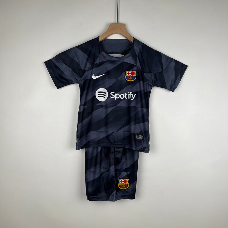 BARCELONA PORTERO II 23/24 CONJUNTO INFANTIL