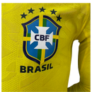 CAMISETA BRASIL I MUNDIAL 2026 HOMBRE MANGA LARGA (VERSIÓN JUGADOR)