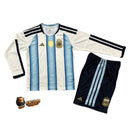 ARGENTINA I 2026 MUNDIAL EQUIPACIÓN PARA NIÑOS MANGA LARGA