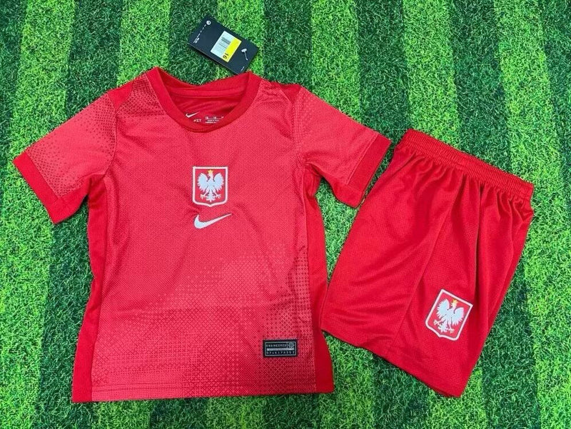 CAMISETA POLONIA I 2024 CONJUNTO INFANTIL