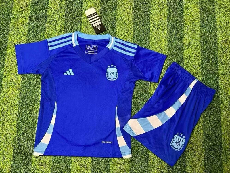 CAMISETA ARGENTINA II COPA AMÉRICA 2024 CONJUNTO INFANTIL