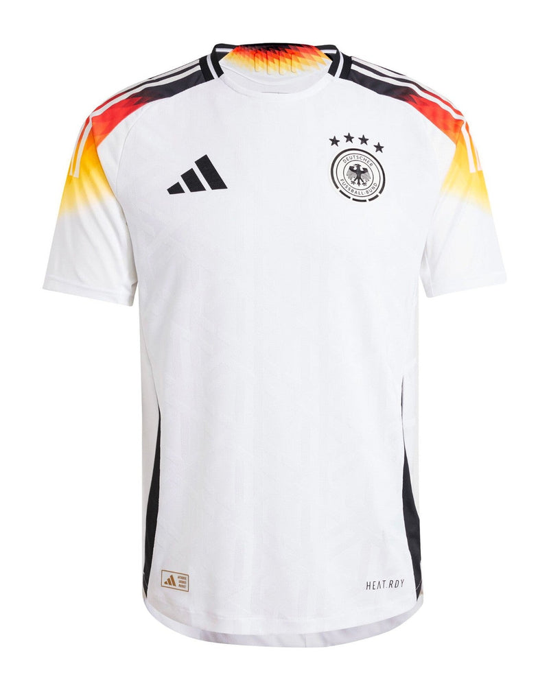 Camiseta Alemania - 2024-25 - Alemania - Selección - Equipo - Alemania - Fútbol - Alemania - Adidas - Internacional - Blanco - Negro - Amarillo - Diseño -  Temporada - Camiseta titular - Club - Estadio - Jugadores - Moda - Estilo - Comprar - Camisetas de fútbol - Venta - Última colección - Moda deportiva -  