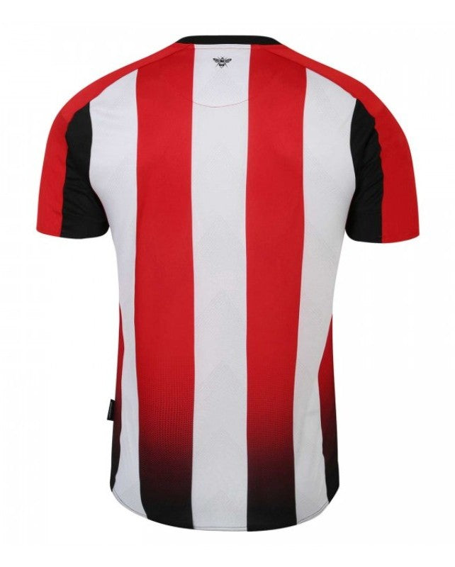 Camiseta Brentford - 2024-25 - Brentford - Fútbol - Premier League - Rojo - Blanco - Umbro - Hollywood Bets - Diseño - Temporada - Camiseta titular - Club - Estadio - Jugadores - Moda - Estilo - Comprar - Camisetas de fútbol - Venta - Última colección - Moda deportiva - Bryan Mbeumo -