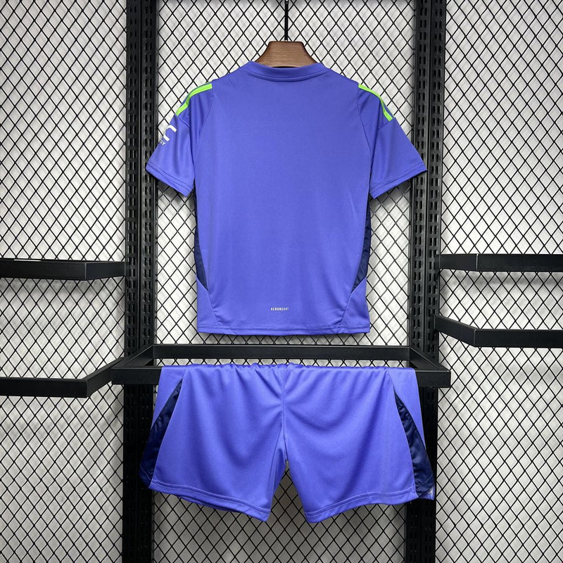 Camiseta Manchester United portero 24/25 conjunto infantil morado - Camiseta - Manchester United - Portero - 24/25 - Conjunto infantil - Morado - Fútbol - Equipamiento deportivo - Niños - Estilo.