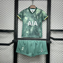 Camiseta Tottenham III 24/25 conjunto infantil verde - Camiseta - Tottenham - 24/25 - Conjunto infantil - Verde - Fútbol - Equipamiento deportivo - Niños - Estilo.