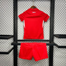 Camiseta Turquía II Euro 2024 conjunto infantil rojo - Camiseta - Turquía - Euro 2024 - Conjunto infantil - Rojo - Fútbol - Equipamiento deportivo - Niños - Estilo.