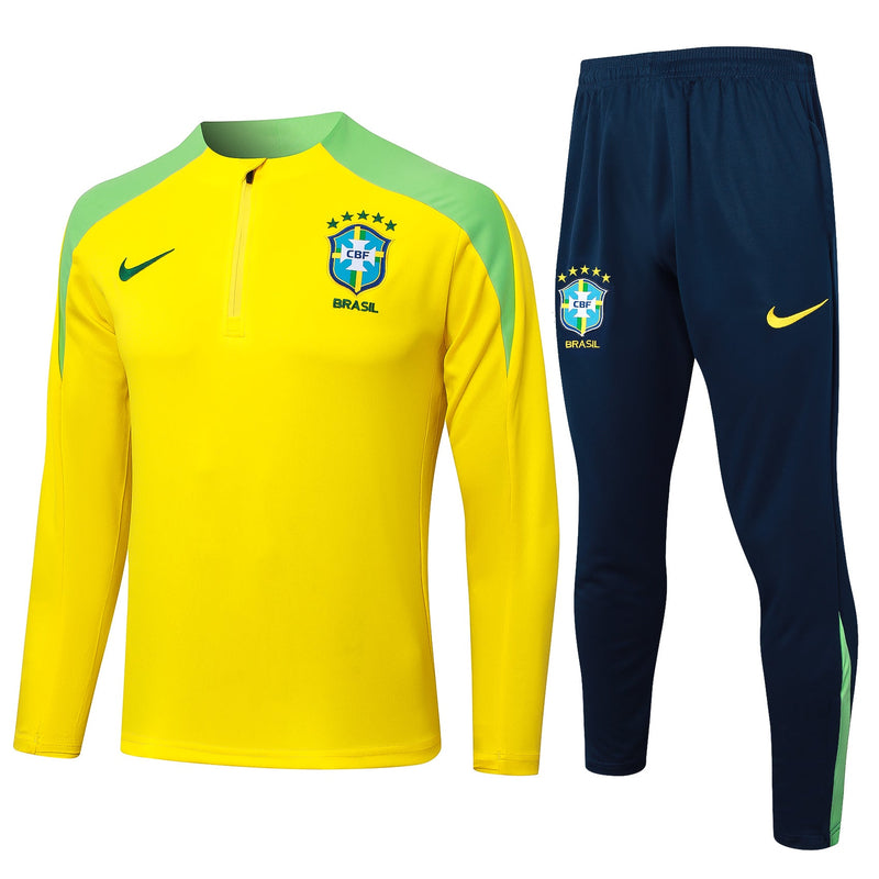 CONJUNTO LARGO BRASIL ENTRENAMIENTO II 24-25 HOMBRE