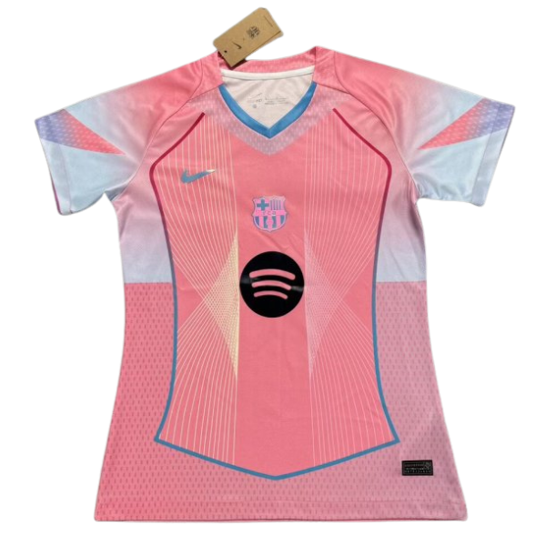 CAMISETA BARCELONA ROSA 25/26 MUJER