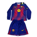 BARCELONA I 25/26 CONJUNTO INFANTIL MANGA LARGA
