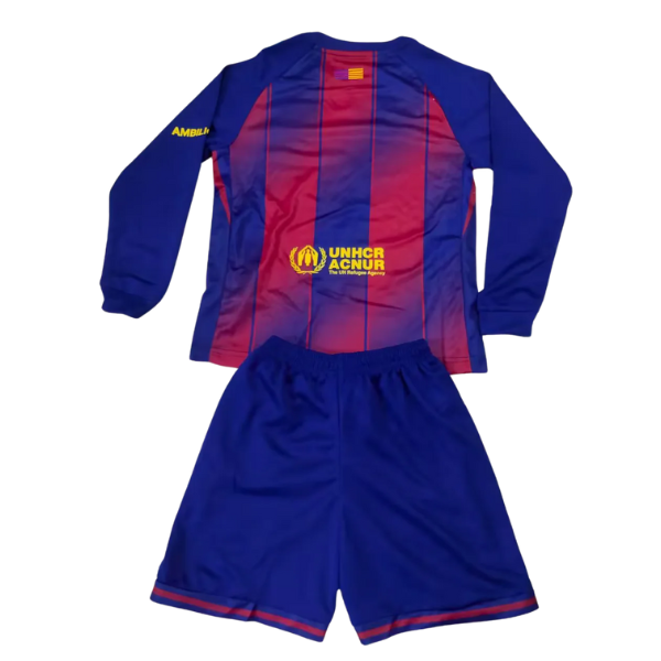 BARCELONA I 25/26 CONJUNTO INFANTIL MANGA LARGA